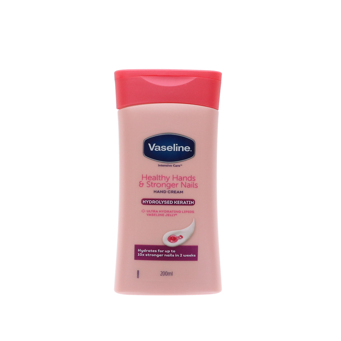 Vaseline lotion hand & nail - 200ml voor hydratatie en versterking van handen en nagels.