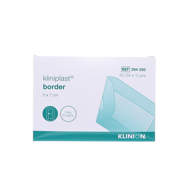 Kliniplast Border Non-Woven 5x7cm, 50st (294200)