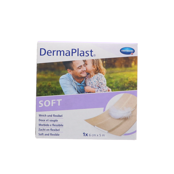 Dermaplast Sensitive 6cm x 5m, 1st (5353611)