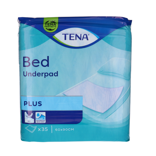 TENA Bed Plus Onderlegger (60x90 cm) voor matrasbescherming en comfort