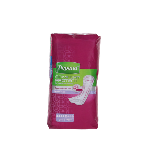 Depend Verband Super, 8 stuks verpakking