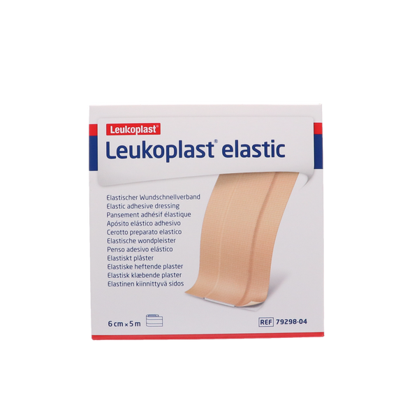 Leukoplast Elastic Wondpleister 5m, 1st (6 cm)