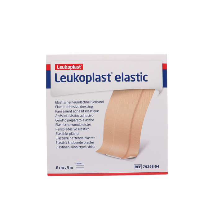 Leukoplast Elastic Wondpleister 5m, 1st (6 cm)