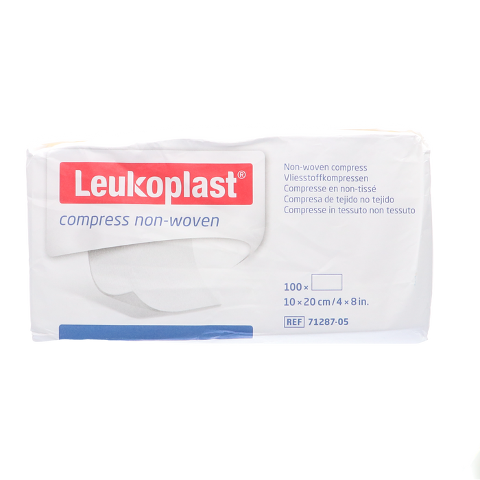 Leukoplast Non-Woven Compressen, Niet Steriel, 10x20cm, 100 Stuks