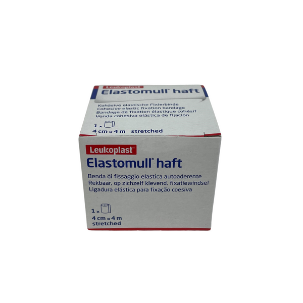 Elastomull rekbaar fixatiewindsel 4cm x 4m wit, 20st in verpakking