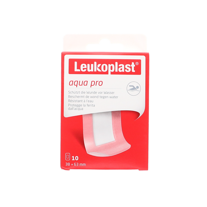 Leukoplast Aqua Pro Waterdicht en Transparant 36x63mm, 10st (76457-07)