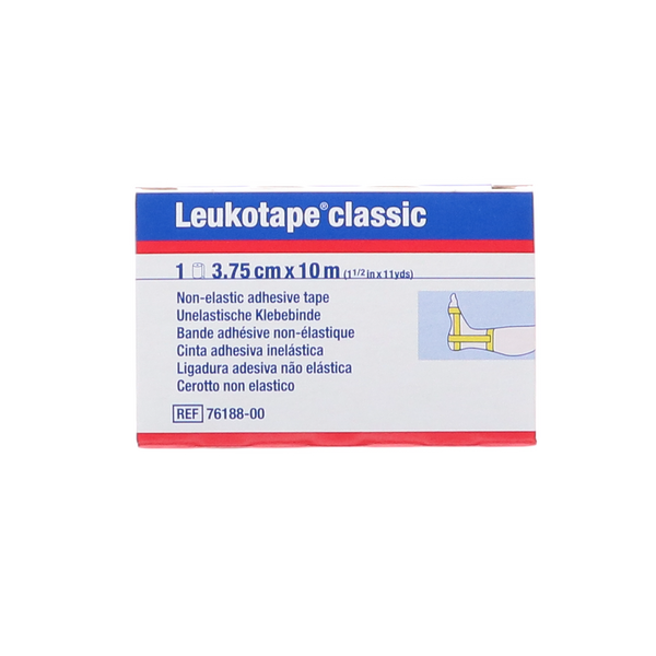 Leukotape Classic geel 10mx3,75cm