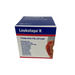 Leukotape elastisch kleefverband rood, 7,5cm x 5m, 1 stuk in verpakking