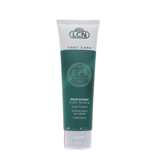 Afbeelding van LCN Mykosept Foot Guard 100ml flacon voor bescherming en behandeling van voetschimmel.