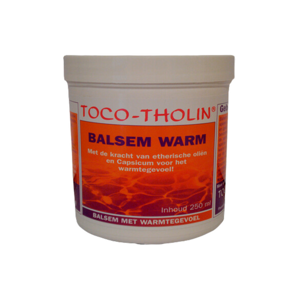 Toco Tholin Balsem Warm 250 ml fles verpakking