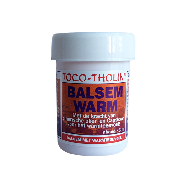 Toco Tholin Balsem Warm 35 ml verpakking