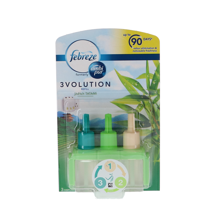 Febreze 3 Volution Navulling 20 ml Japan Tatami verpakking