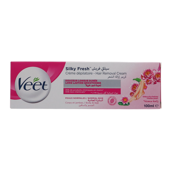 Veet Cream 100ml Normal voor normale huid in verpakking