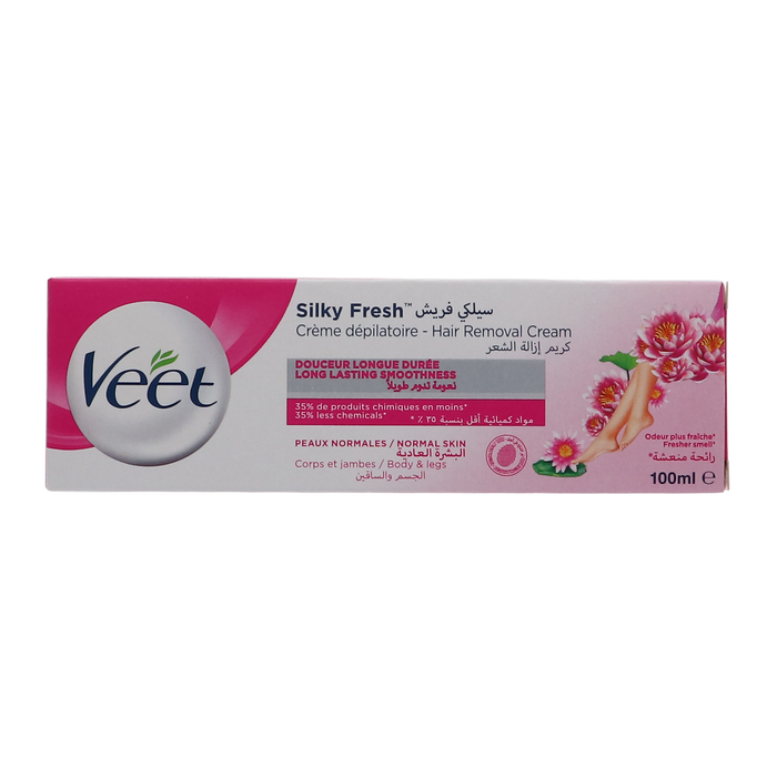 Veet Cream 100ml Normal voor normale huid in verpakking