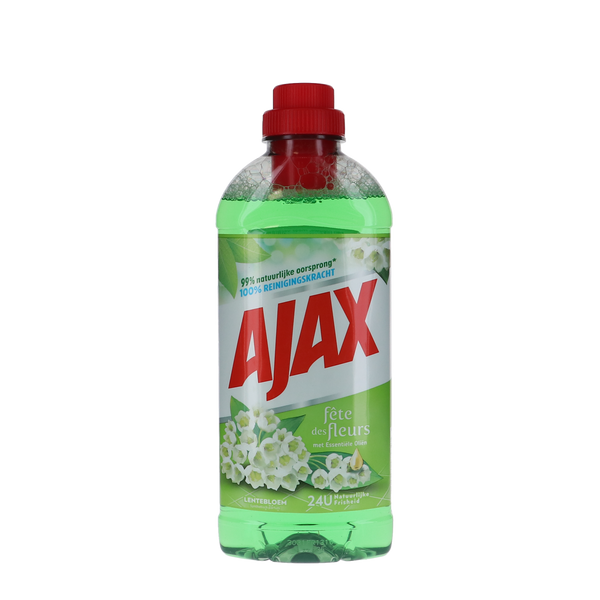 Ajax Allesreiniger 650 ml Lentebloem fles voor schoonmaken met lentebloemengeur