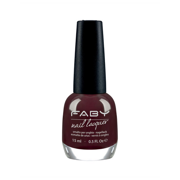 Hoogwaardige nagellak FABY 15ml The Importance of Being Earnest met elegante en duurzame kleur, vrij van schadelijke stoffen.