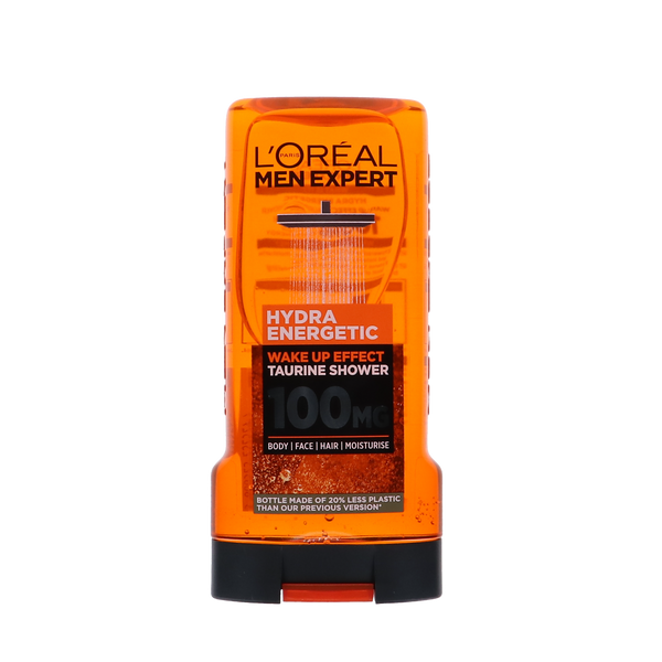 L'Oréal Men Expert Douche Gel 300ml Hydra Energetic voor verfrissende en energieke doucheervaring.