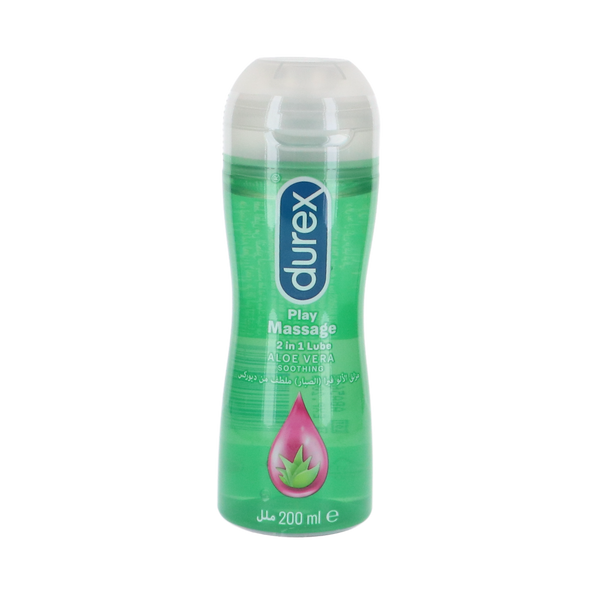 Durex Lube 200ml 2in1 Soothing flesje met verzachtende formule