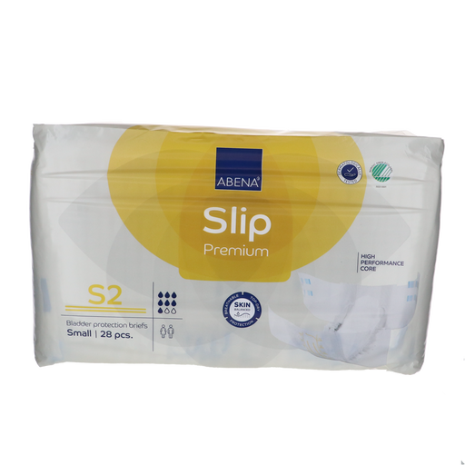 Abena Slip Premium S2 1800ml, 28 stuks incontinentieslips verpakking