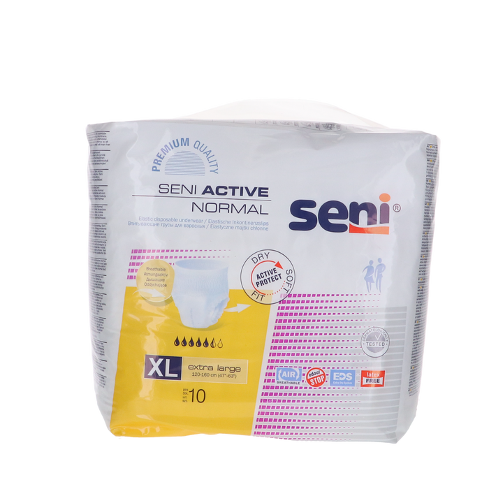 Seni Active Normal - Extra Large Incontinentiebroekjes, 10 stuks