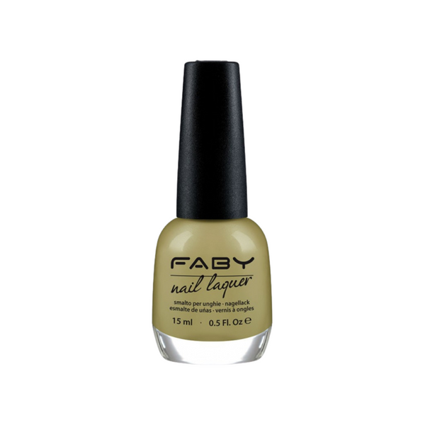 FABY Japanese Yuzu nagellak 15ml flesje, geïnspireerd door de Japanse Yuzu-vrucht, vrij van formaldehyde, tolueen en DBP.