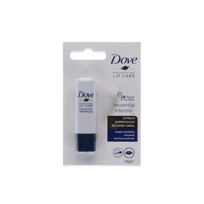 Dove Lip Balm 24hr Deep Nourishing in handige draagbare verpakking