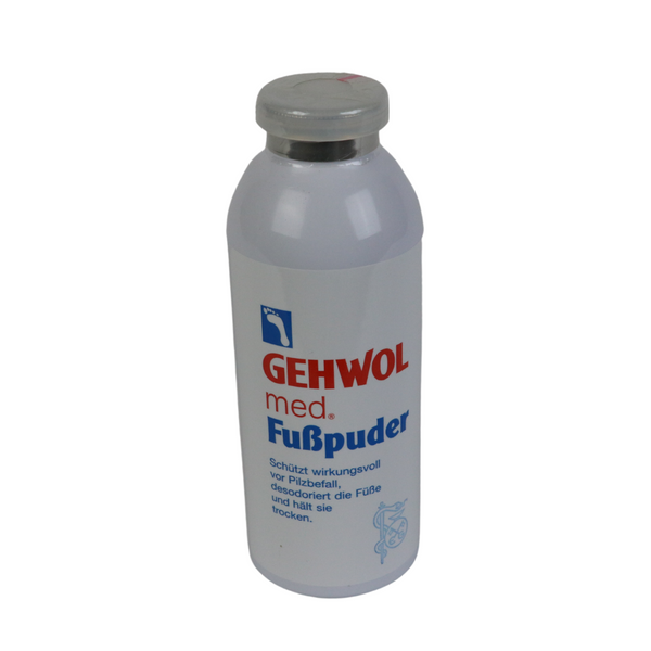 Gehwol Med voetpoeder fungicide 100 gr strooibus verpakking