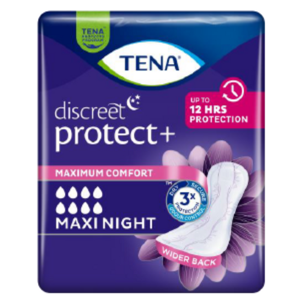 TENA Discreet Maxi Night, 12st (760982) verpakking