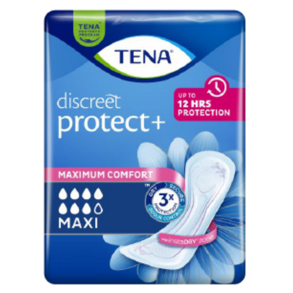 Afbeelding van TENA Discreet Maxi, 12 stuks verpakking