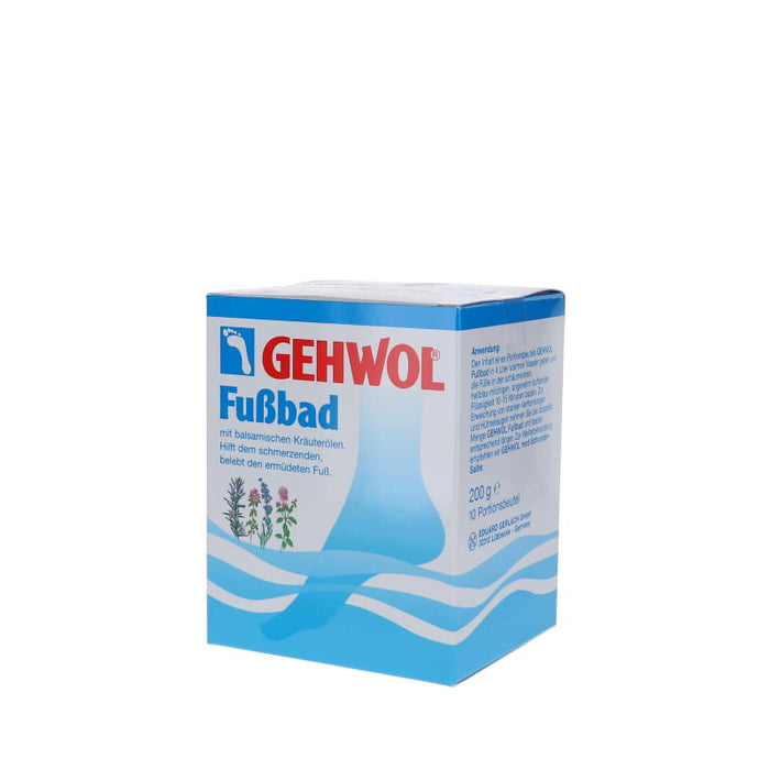 Gehwol Voetbad Zakjes 10x20g verpakking