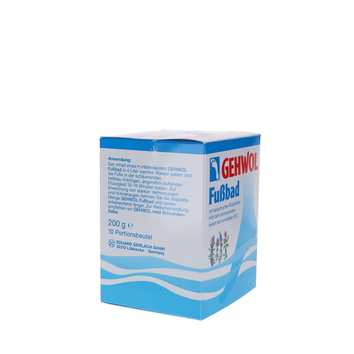 Gehwol Voetbad Zakjes 10x20g verpakking