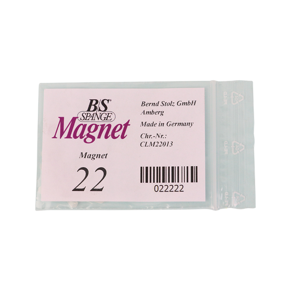 B/S Spange Magnet strips 10 stuks maat 22 voor behandeling van ingegroeide teennagels verpakt per 10 stuks.
