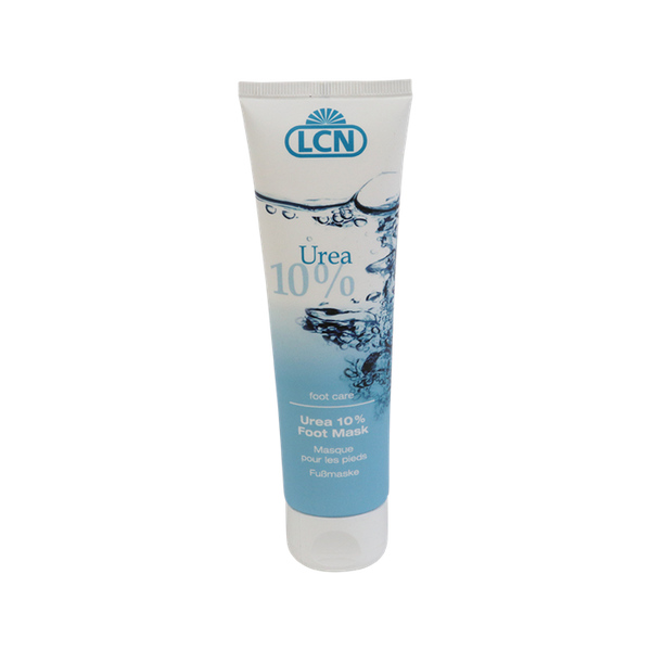 LCN Voetmasker 10% Urea 100ml voor droge en gebarsten voeten in tube van 100 ml.