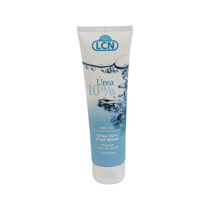 LCN Voetmasker 10% Urea 100ml voor droge en gebarsten voeten in tube van 100 ml.