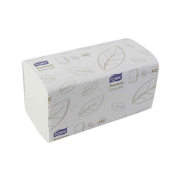 Tork Premium Handdoek Z-vouw Wit, verpakking van 15x200 stuks