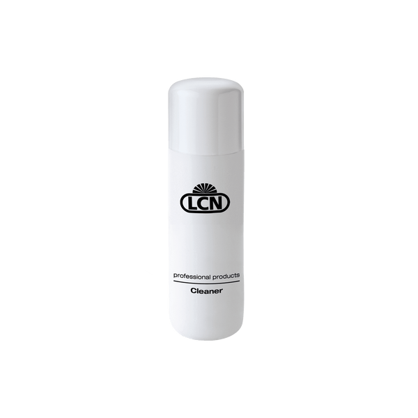 LCN Cleaner 100 ml fles voor nagelreiniging en voorbereiding, 100 ml verpakking makkelijk mee te nemen.