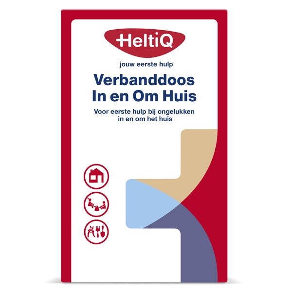 EHBO-set HeltiQ Verbanddoos voor thuisgebruik